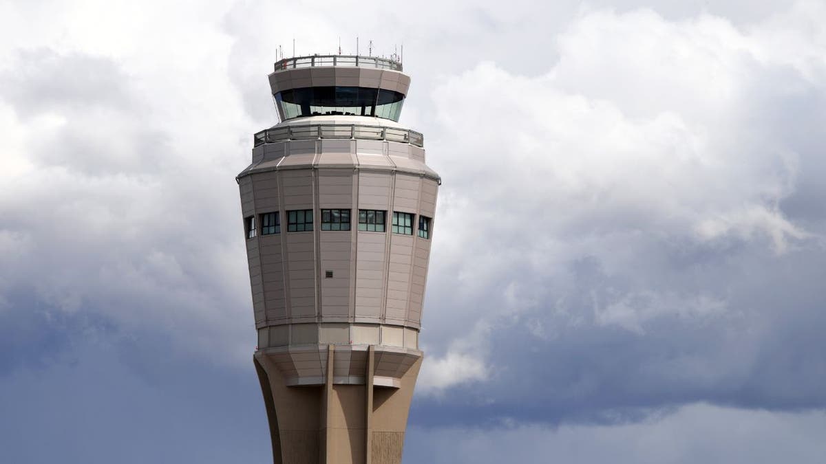 The aerial postulation power operation astatine Harry Reid International Airport.