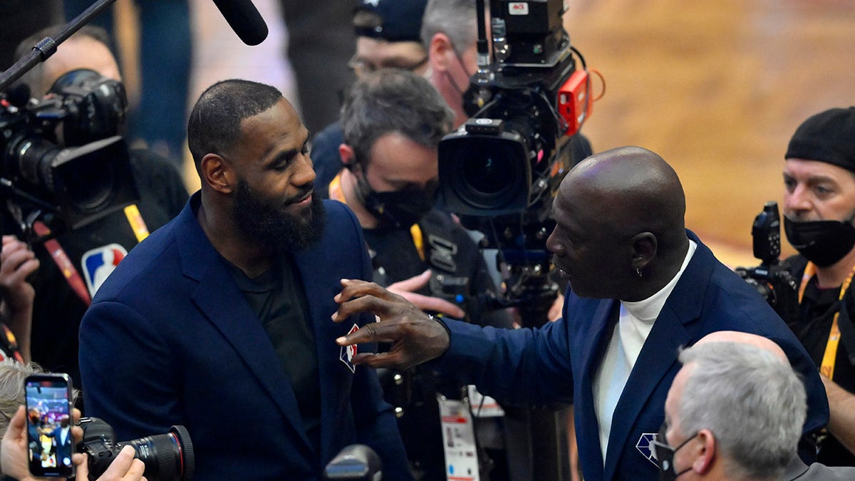 LeBron and MJ