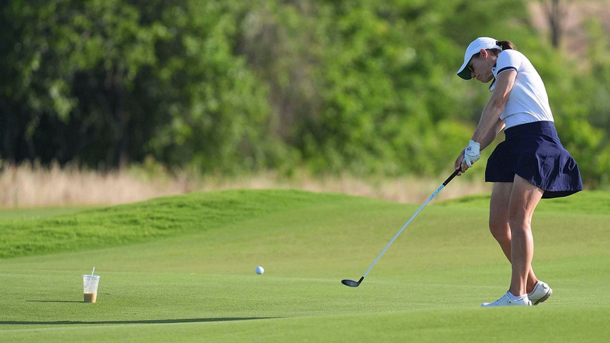 Leona Maguire swings