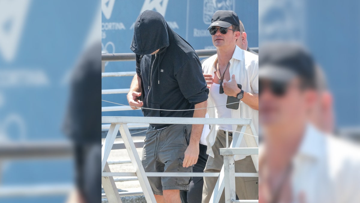 Leonardo DiCaprio goes incognito under black sweatshirt