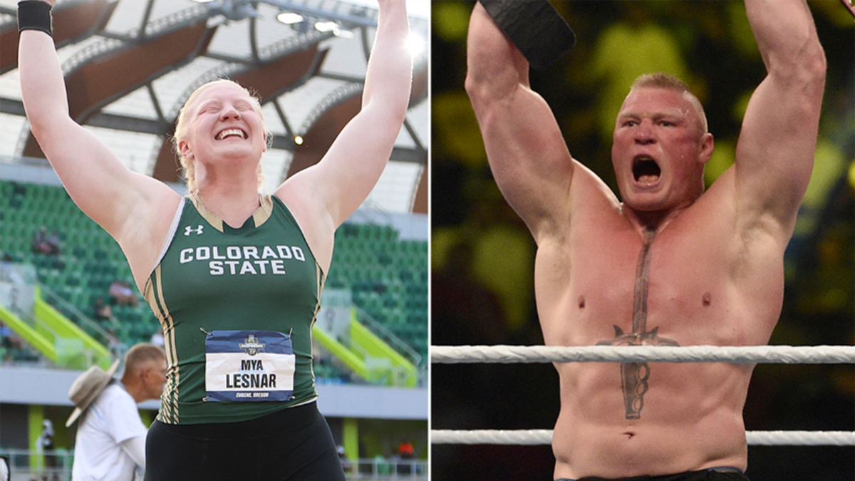 Mya and Brock Lesnar