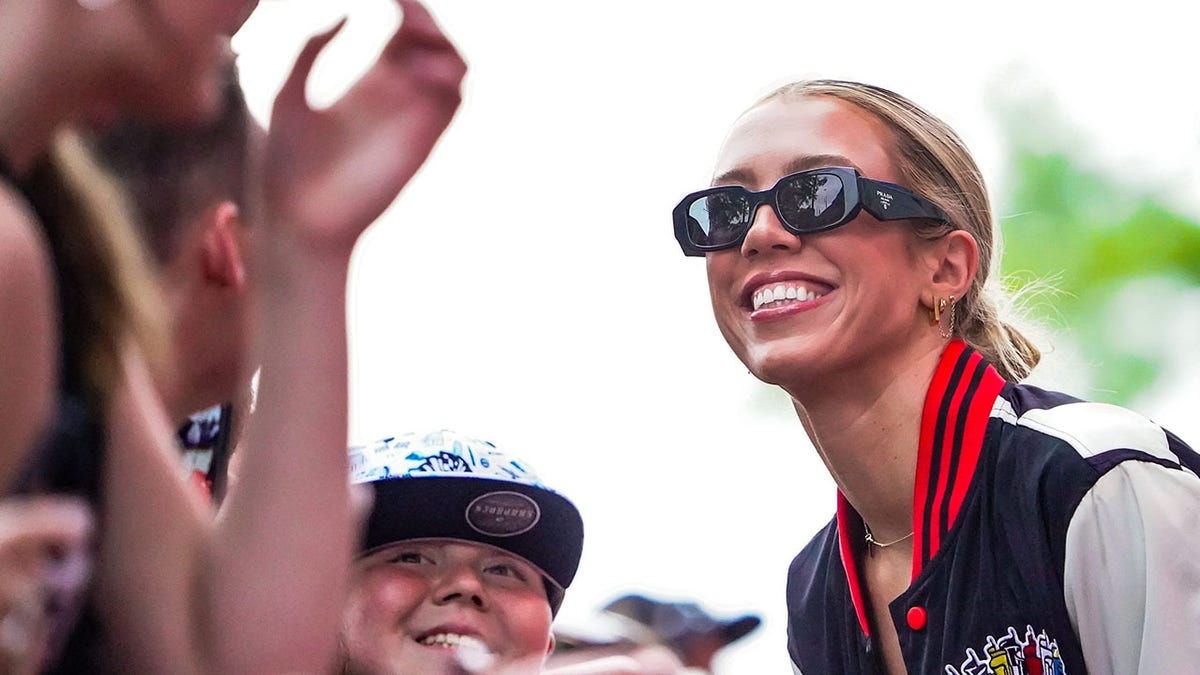 Lexie Hull at the Indy 500