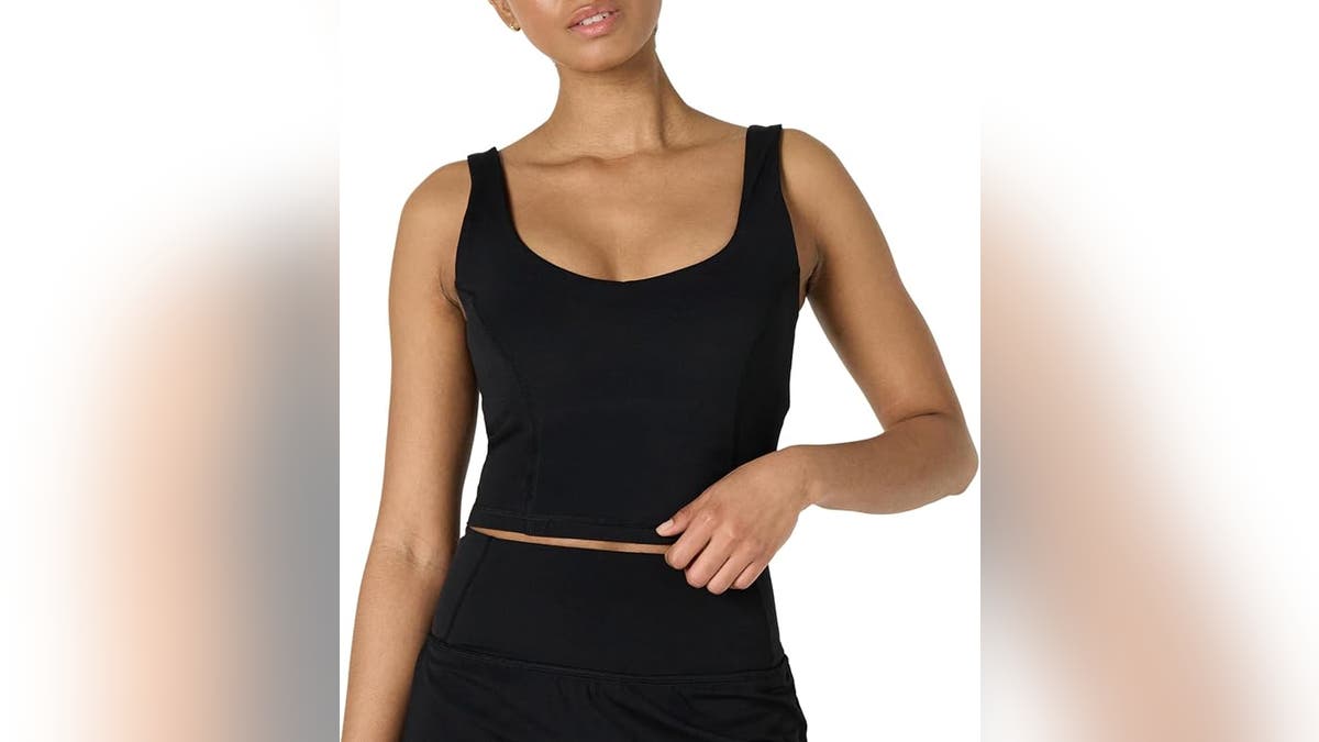 This tank comes with bra support.