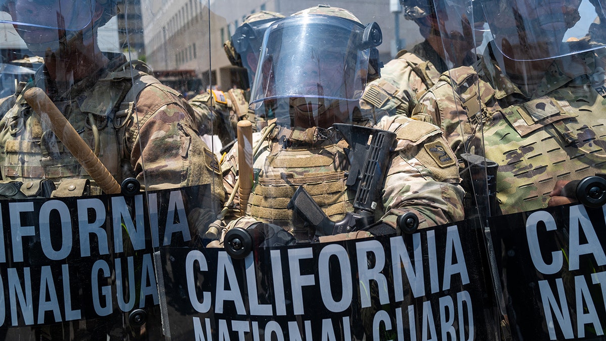 Rioters cause havoc in Los Angeles as they rail against the US Government