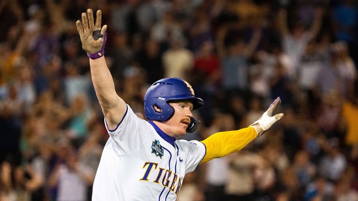 Jared Jones reacts to walk-off