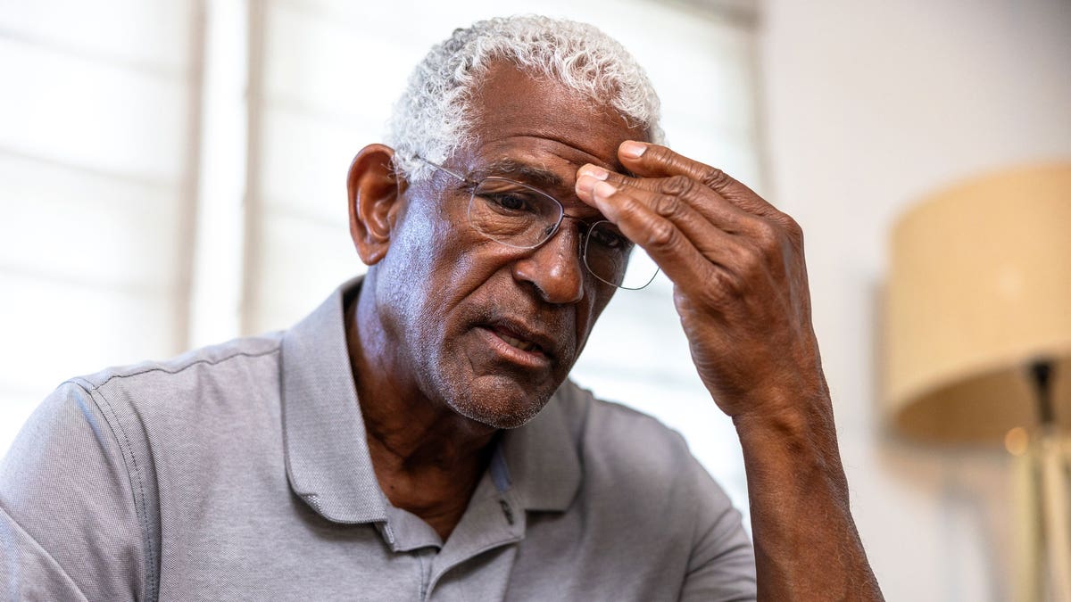 Man headache