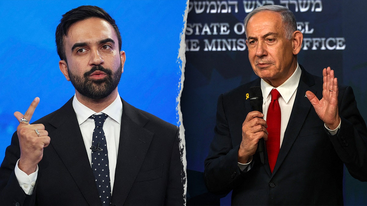 Zohran Mamdani and Benjamin Netanyahu