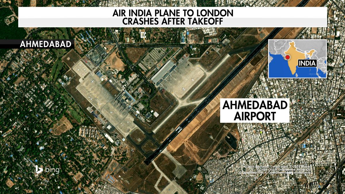 India airport map