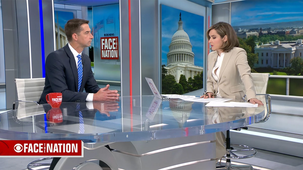 Sen. Tom Cotton and Margaret Brennan