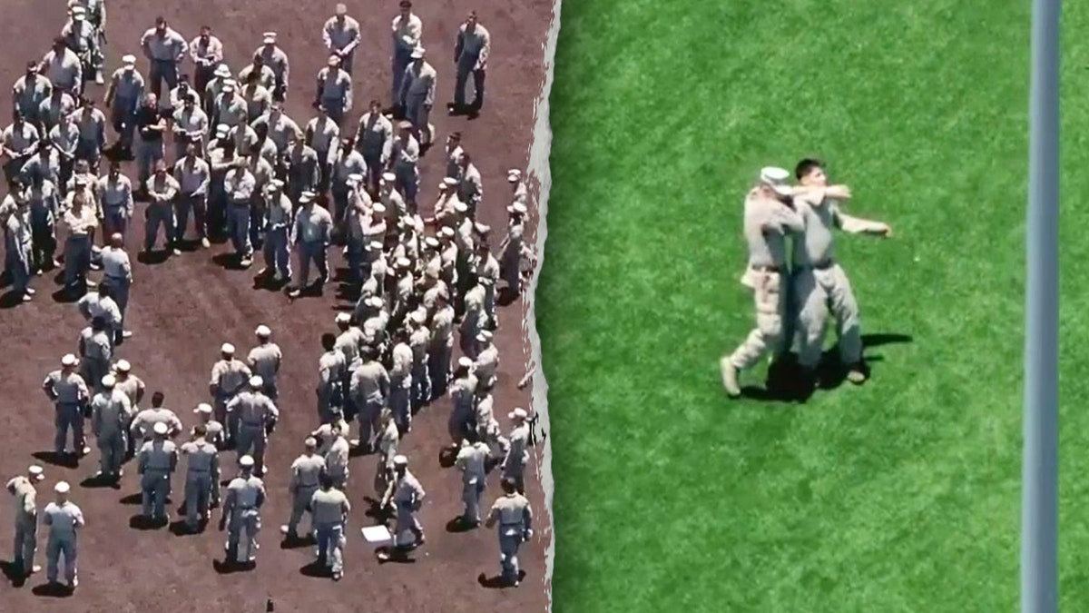 Marines in LA training