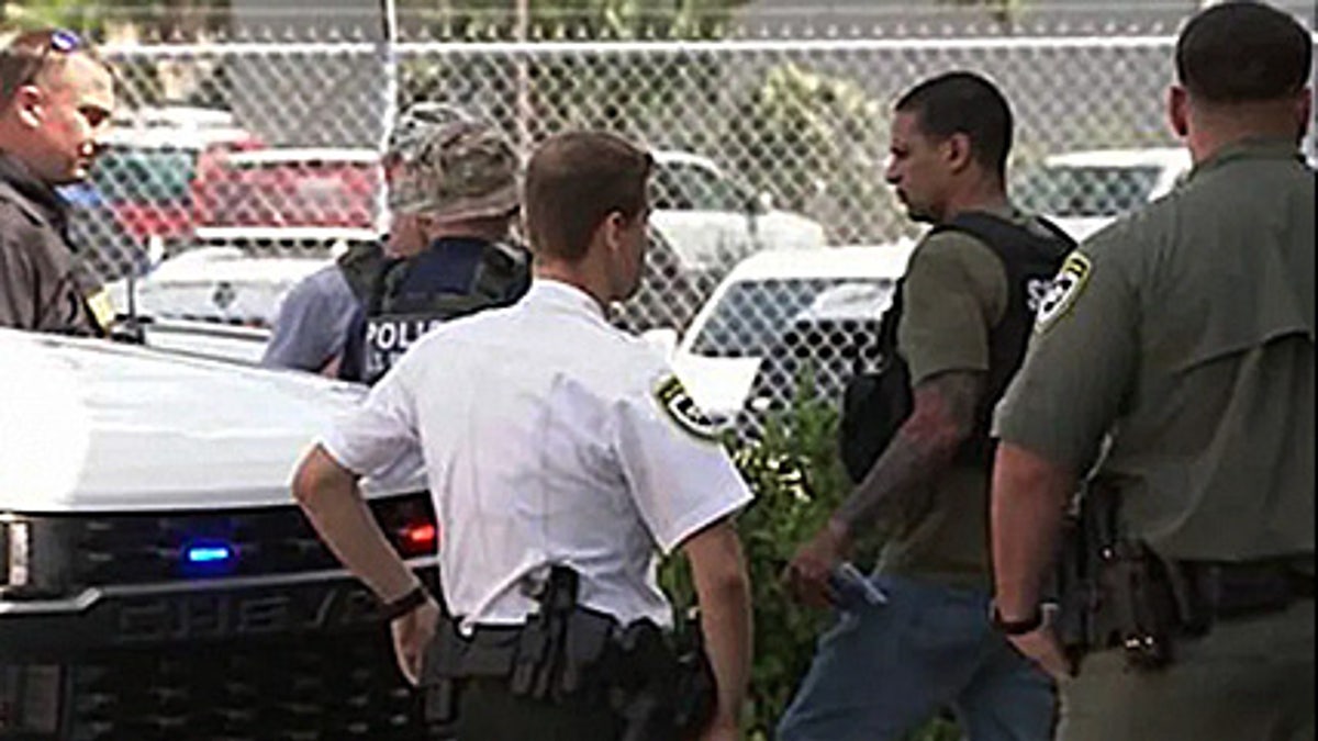 U.S. Marshals at the scene