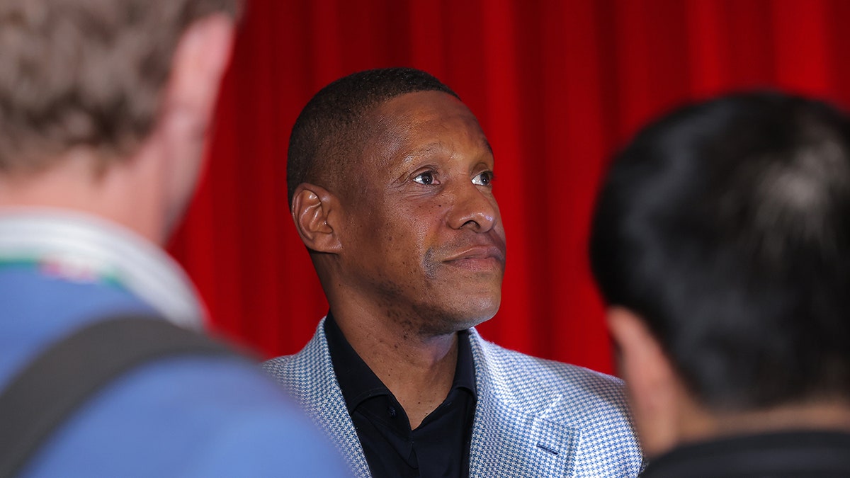 Masai Ujiri during the NBA Draft lottery