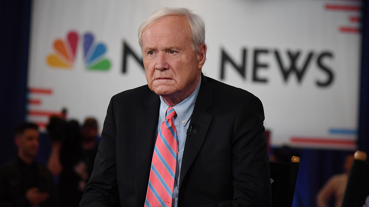 Chris Matthews looks sad on MSNBC