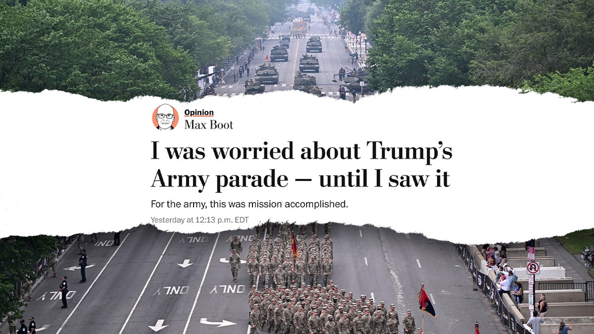 Max Boot column, Washington, D.C., parade