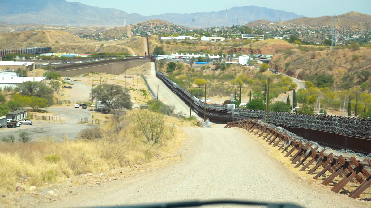 Border partition from wrong Border Patrol SUV
