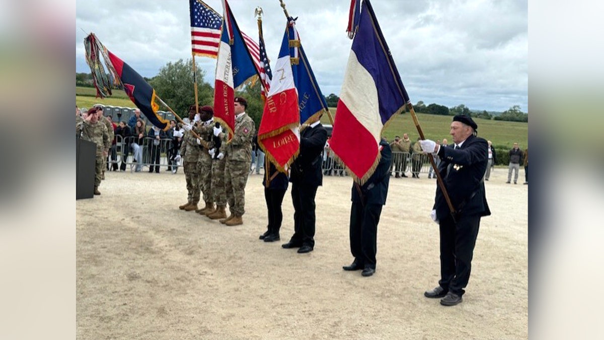 medal ceremony in France