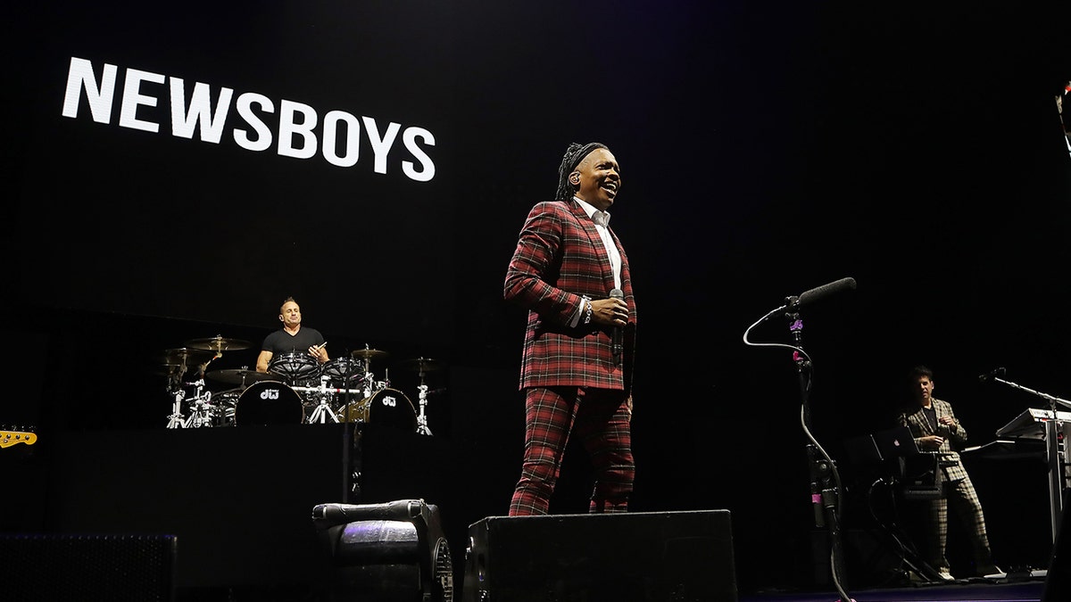 Michael Tait performs in Arizona in March 2024