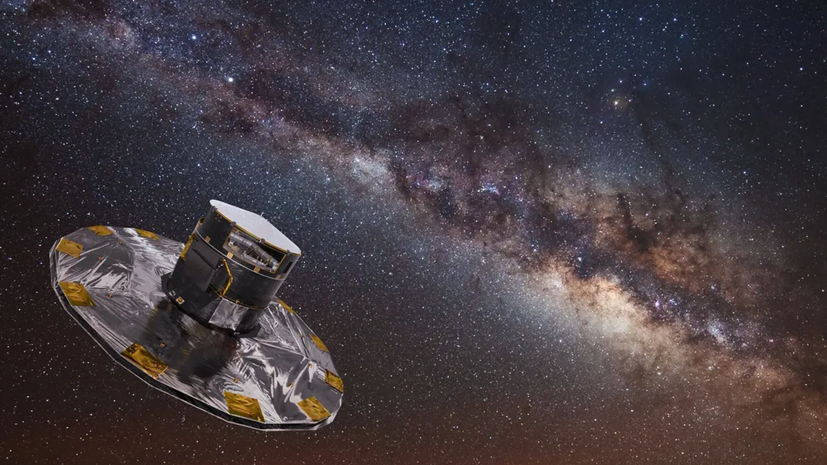 Illustration of the microlensing event