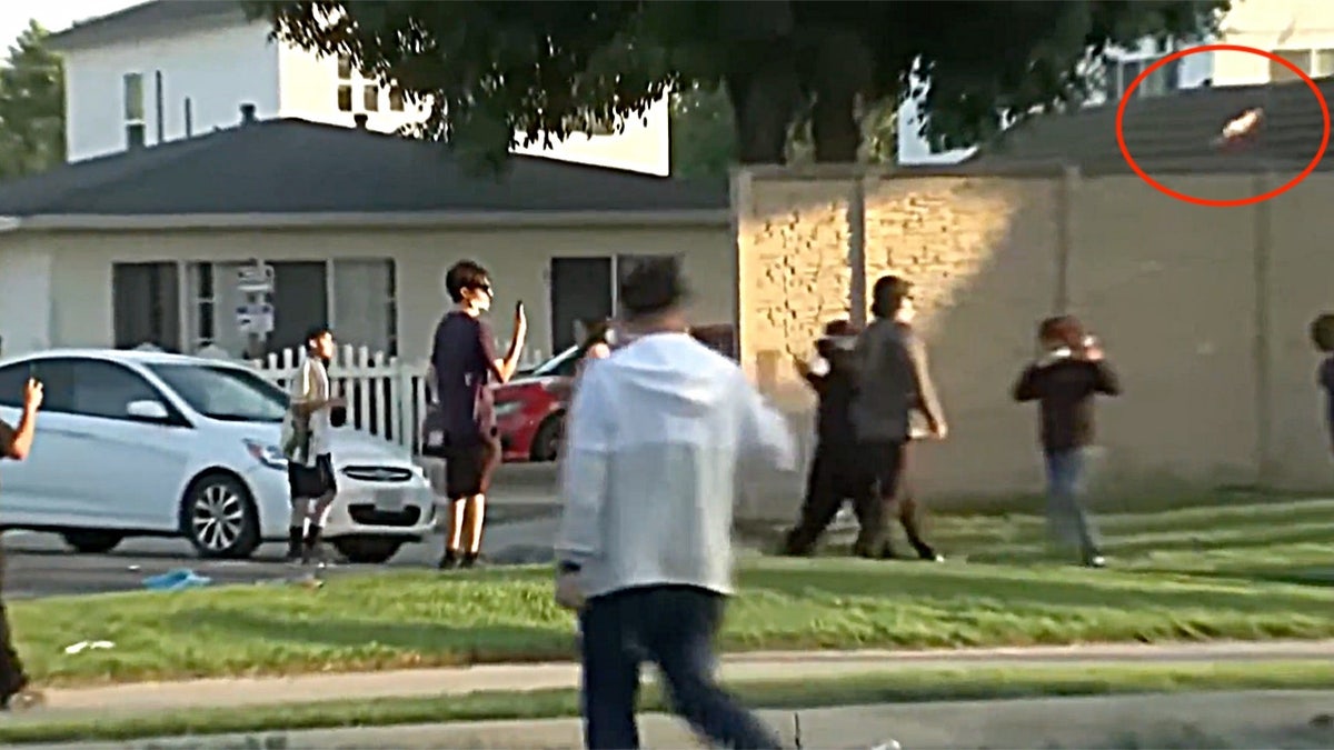 illegal migrant throws Molotov cocktail at cops during anti-ICE riots in LA