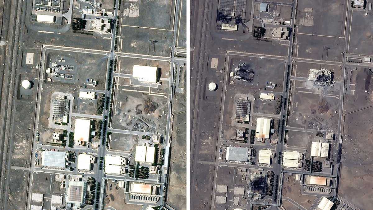Airstrike harm  connected  Natanz atomic  facility