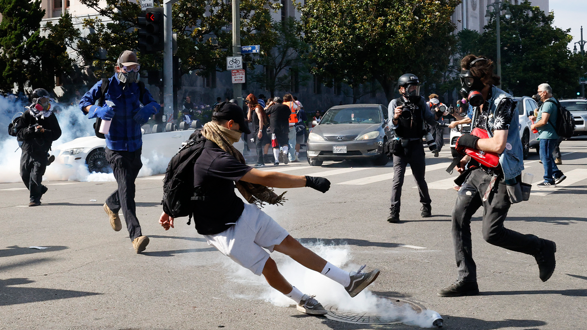 No Kings protest