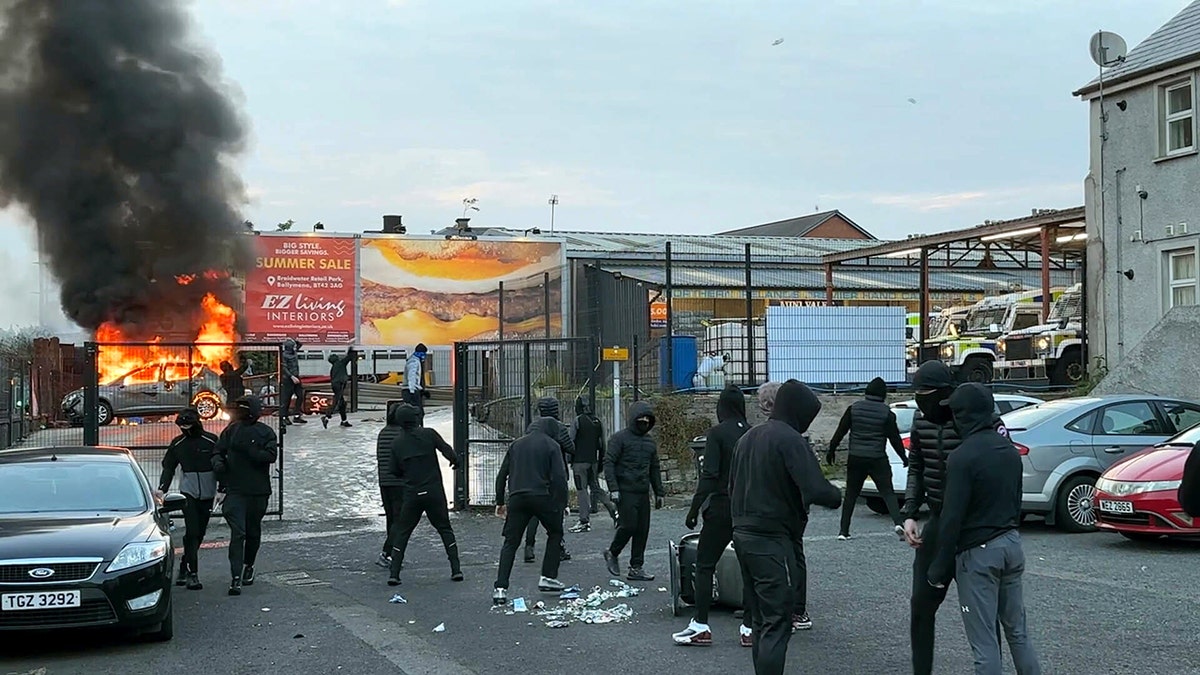 Protest in Northern Ireland