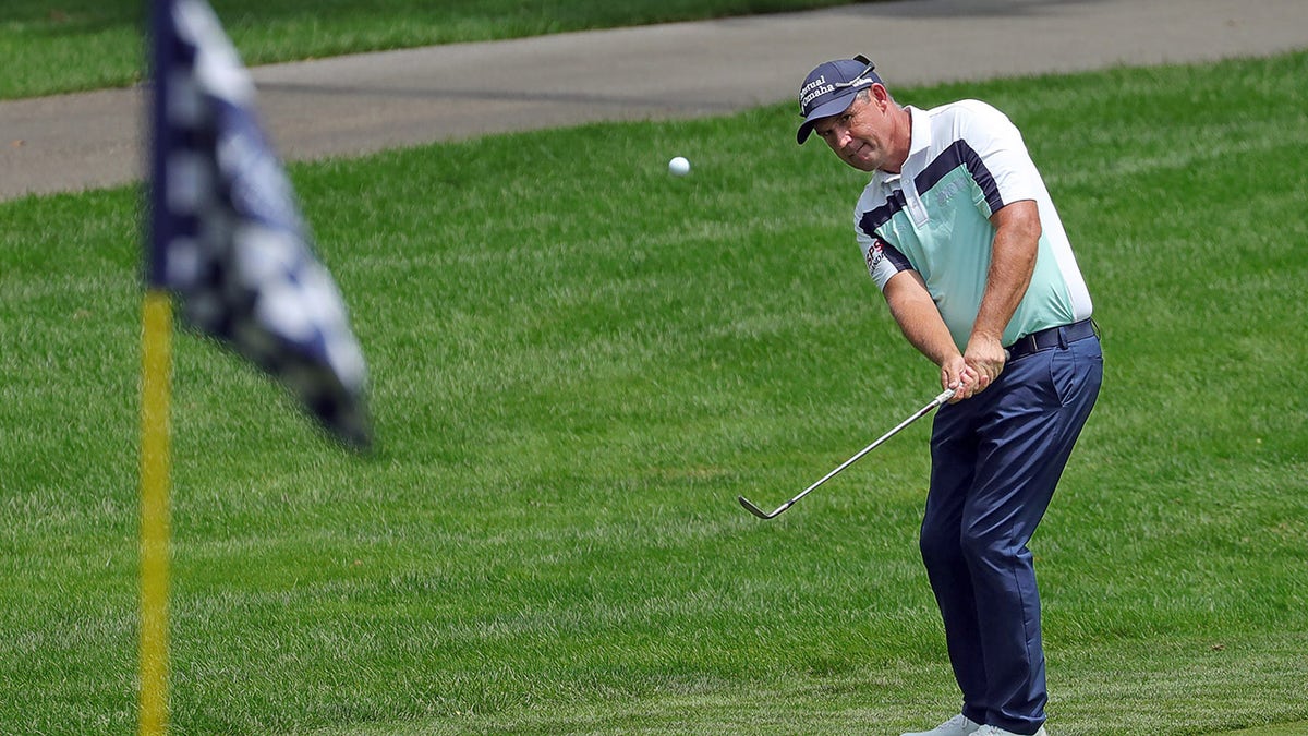 Padraig Harrington golf shot