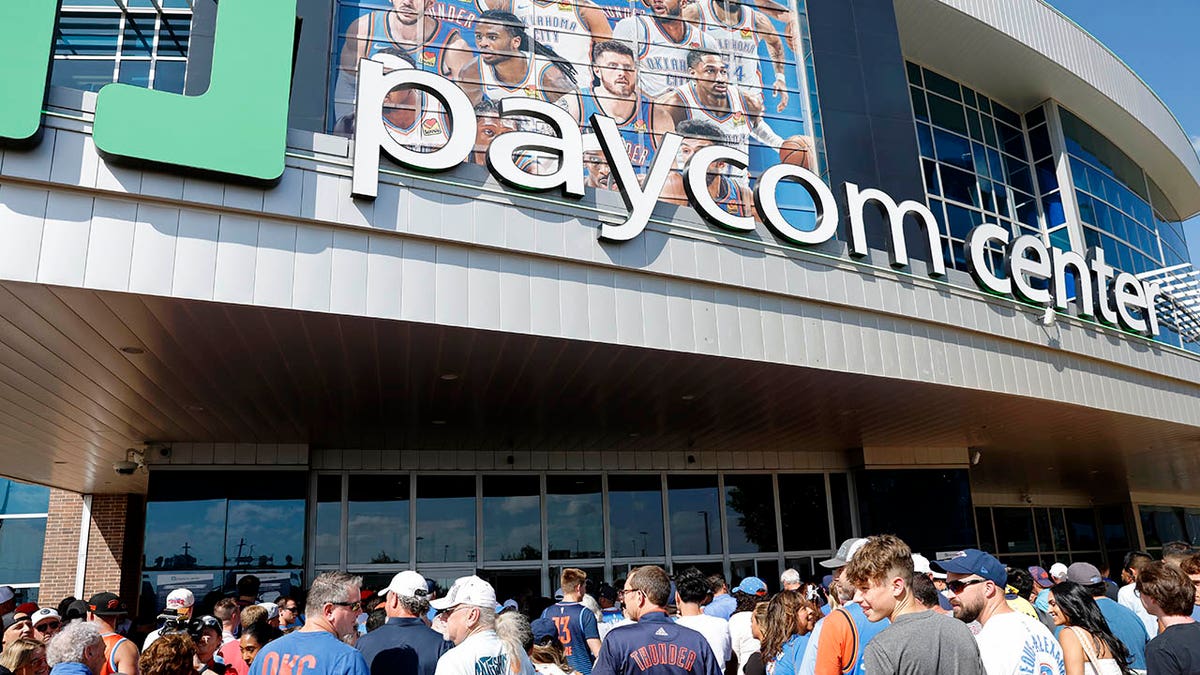 Paycom Center general shot outside