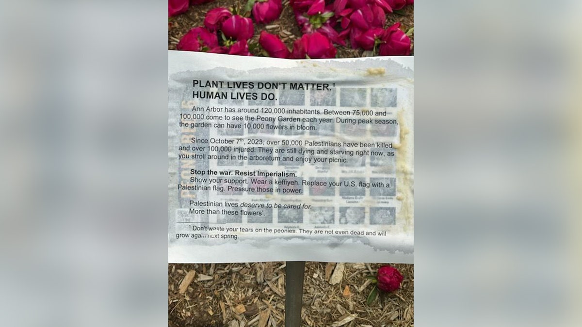 Peony-cutting flyer