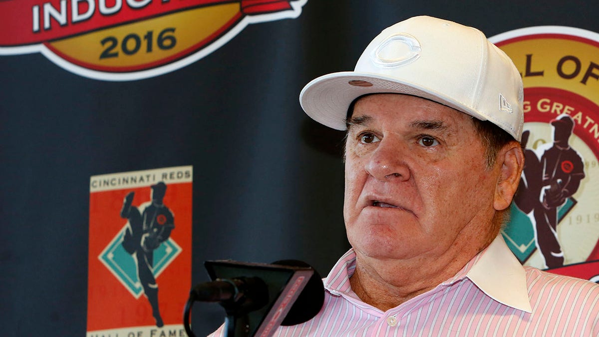 Pete Rose in 2016