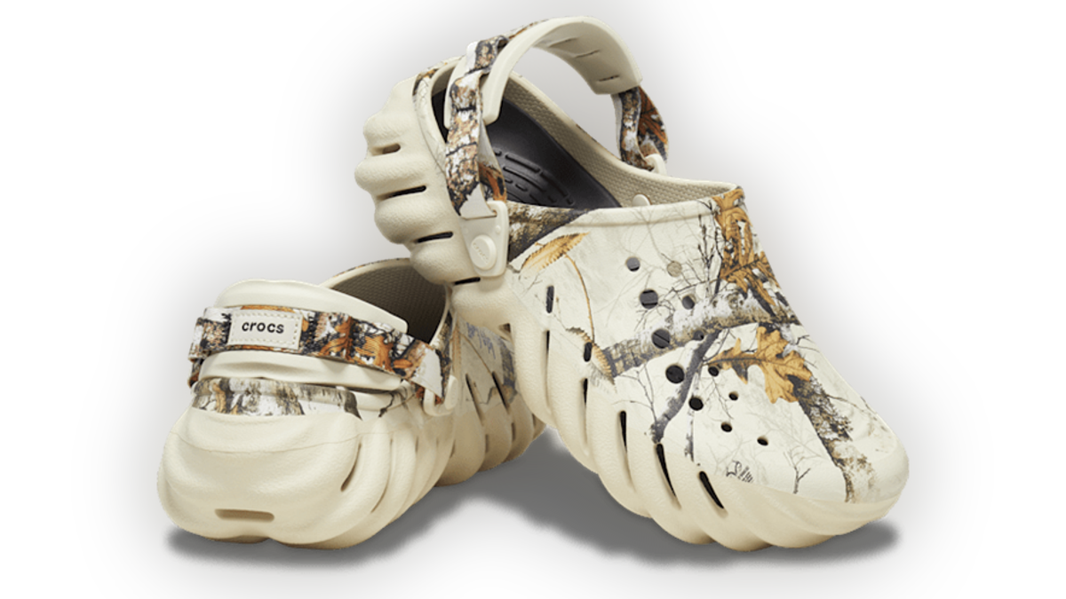 A comfier clog with a real camp pattern. 