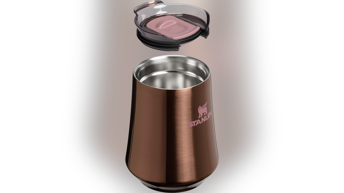 Bring this gorgeous wine tumbler when camping or on long summer walks.?