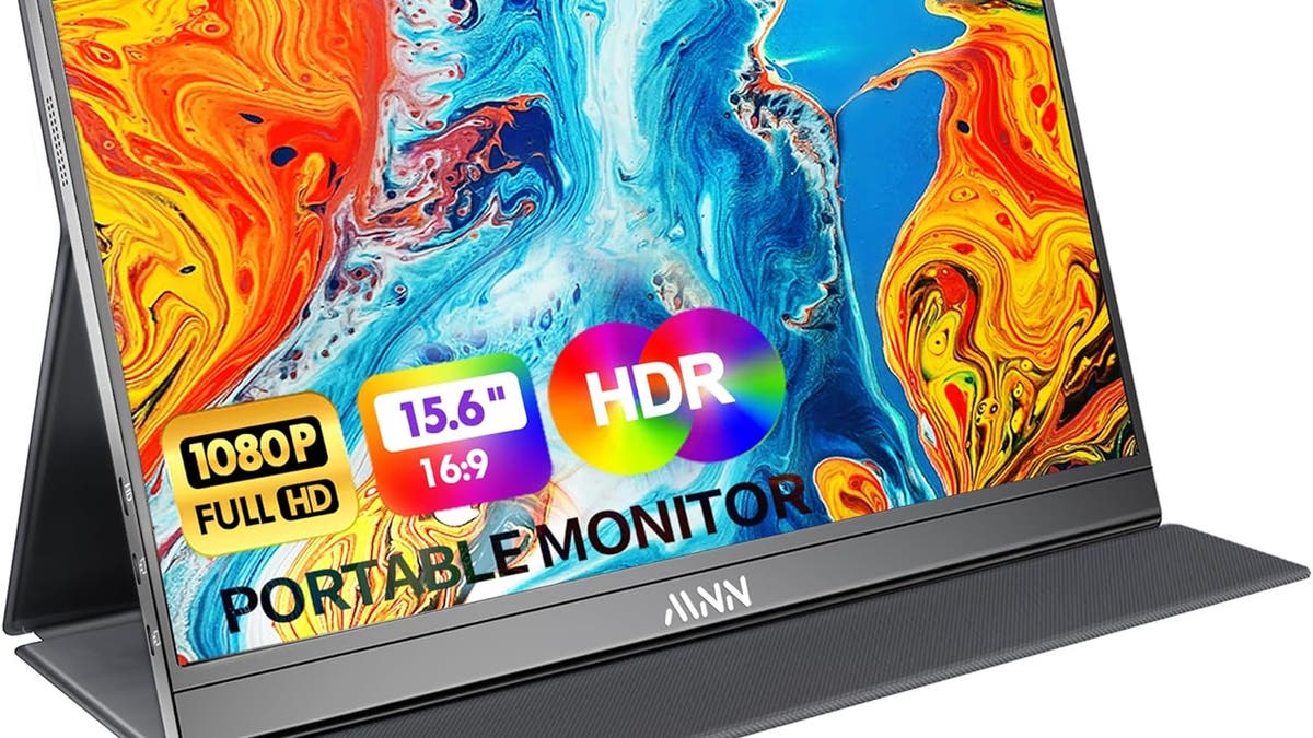 This portable monitor is a favorite because it is lightweight and slim.