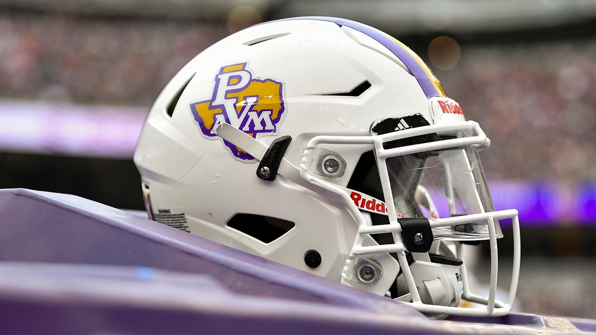 Prairie View A&M helmet