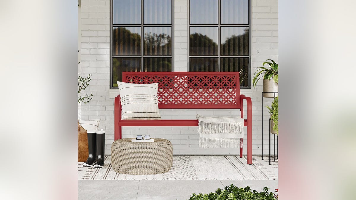 Add a pop of color to your patio space.
