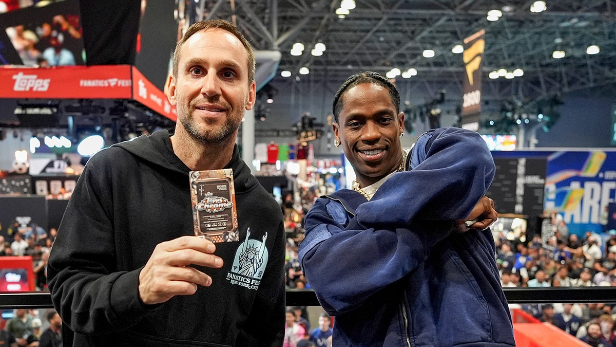 Michael Rubin and Travis Scott