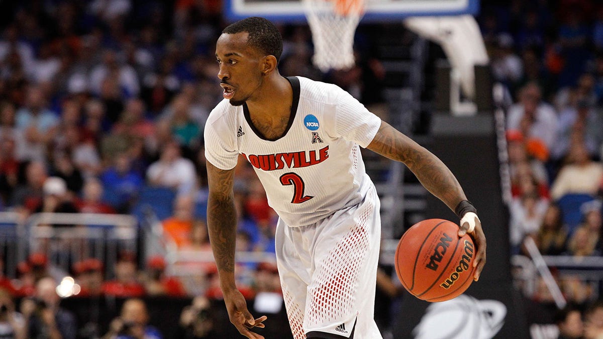 Russ Smith during the NCAA Tournament