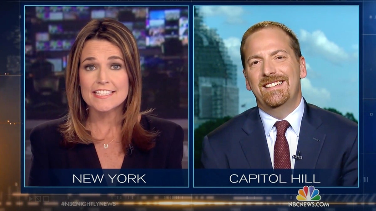 Savannah Guthrie and Chuck Todd discuss Trump launch