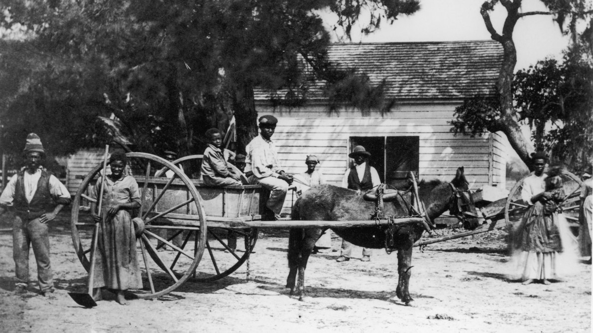 Edingsville Beach residents in 1800s