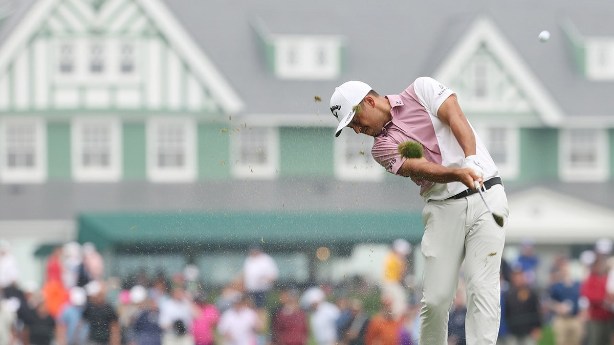 Xander Schauffele at Oakmont