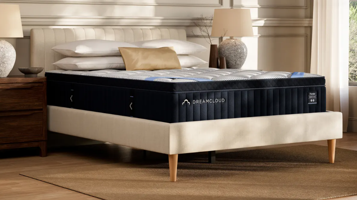 The DreamCloud Premier is an all-memory foam mattress designed for pressure relief.