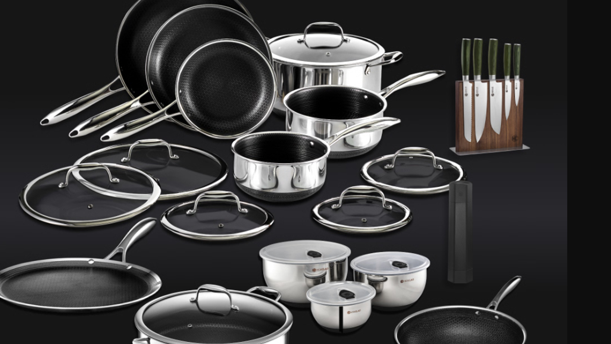 Upgrade your entire cookware collection–from prep to serving.