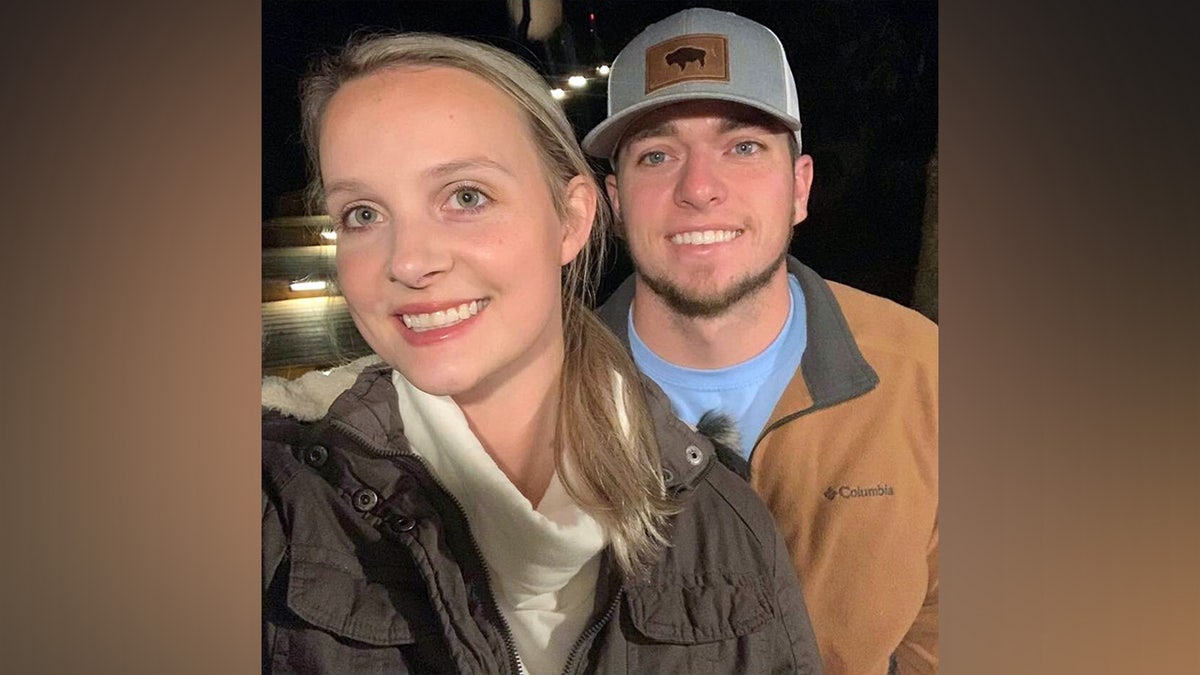 Brittney and Cody Sherman successful a selfie