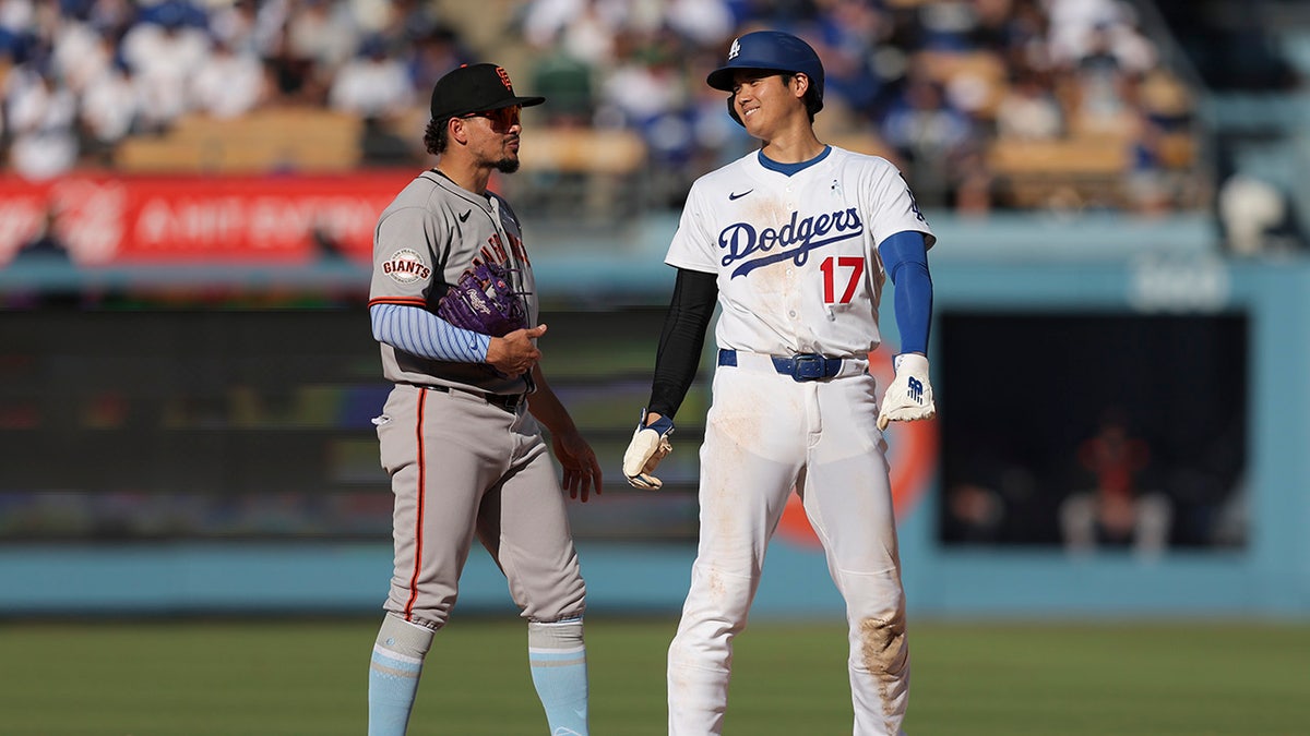 Shohei Ohtani and Willy Adames