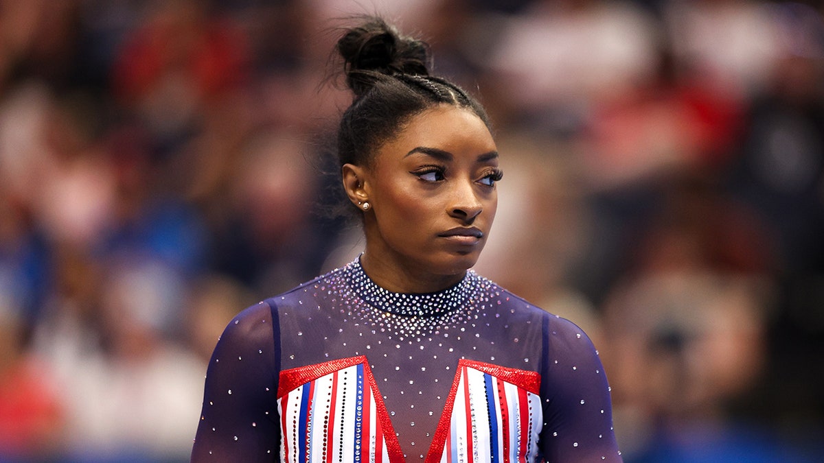 Simone Biles in Minneapolis