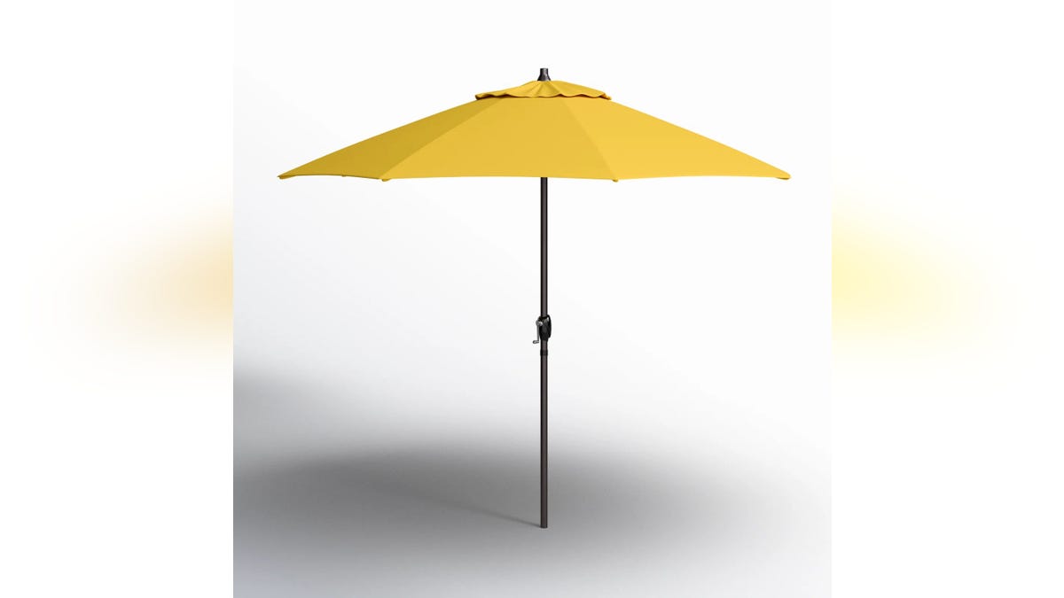 This umbrella offers plenty of coverage.