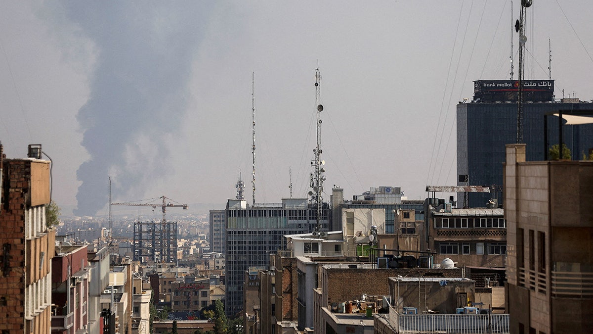 Tehran after an airstrike