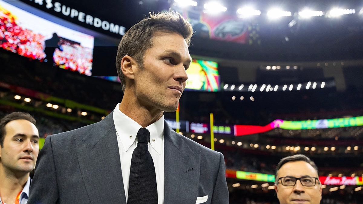 Tom Brady before Super Bowl LIX