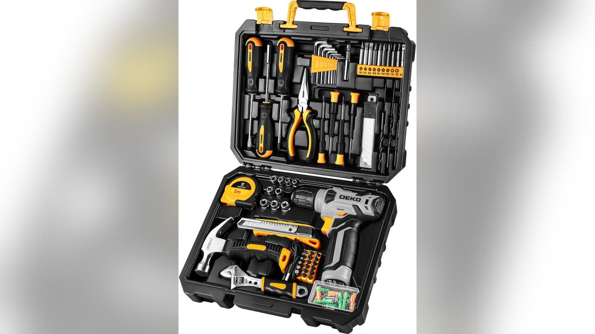 This set comes with everything you need for light task DIY projects.
