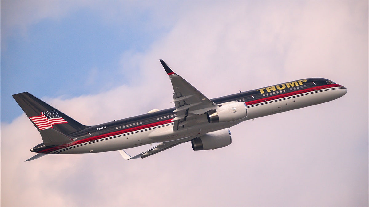 President Trump's backstage  plane, Trump Force One